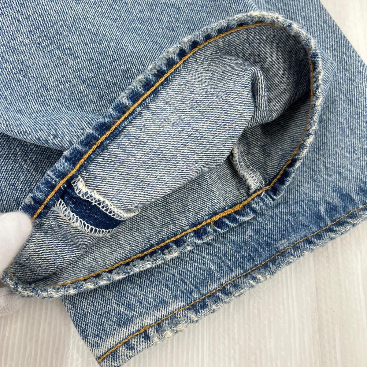 デニムパンツ PREMIUM 501 LOOSE リペア加工