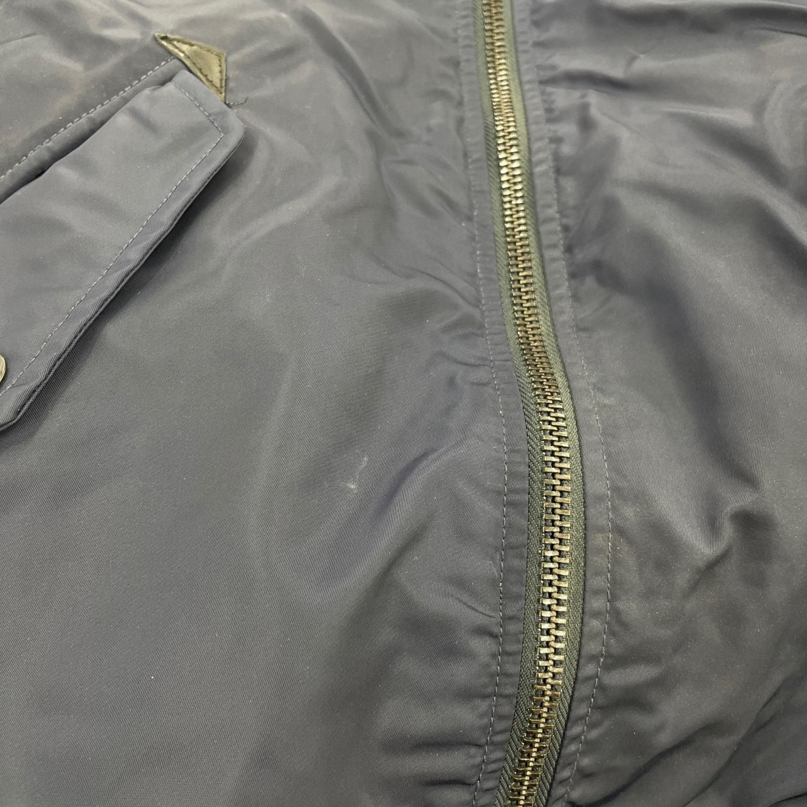 ジャケット MA-1 紺(L) L ネイビー