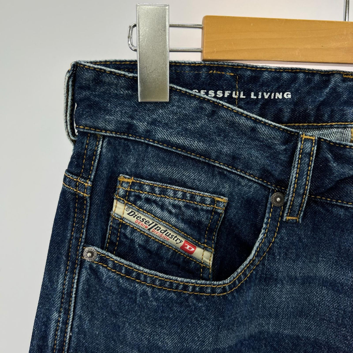 デニムパンツ DIESEL Relaxed Jeans D-RISE A06371 (28) ネイビー