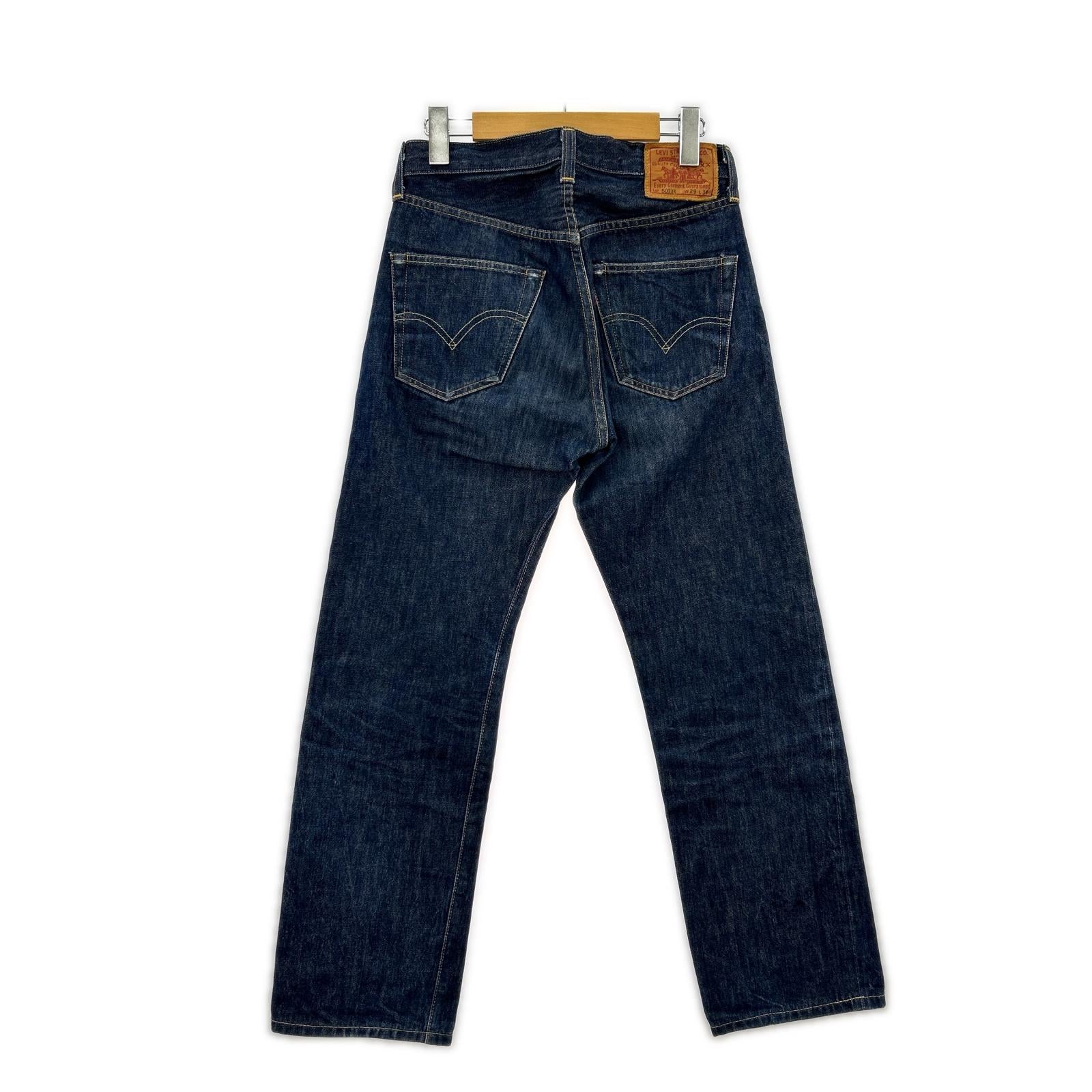 デニムパンツ 501XX 1947年モデル ビッグE W29L34 29 ブルー