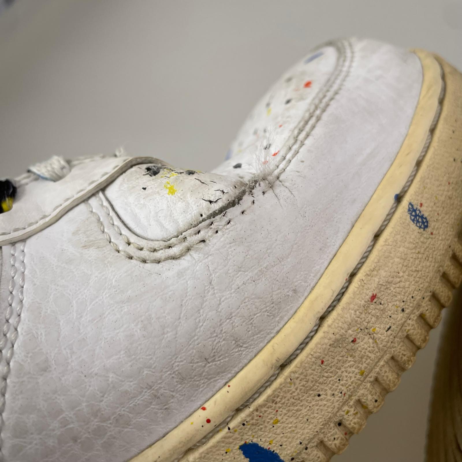 スニーカー AF1 Low Paint Splatter 27.5cm ホワイト 27cm (US9 UK8 1/2 EU44)