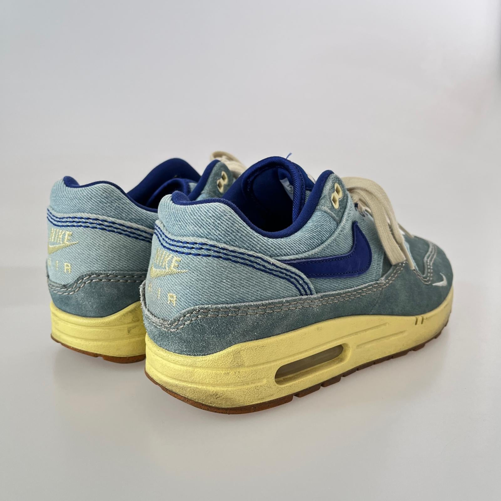 スニーカー Air Max 1 PRM Dirty Denim 27.0cm 27cm (US9 UK8 1/2 EU44) ブルー