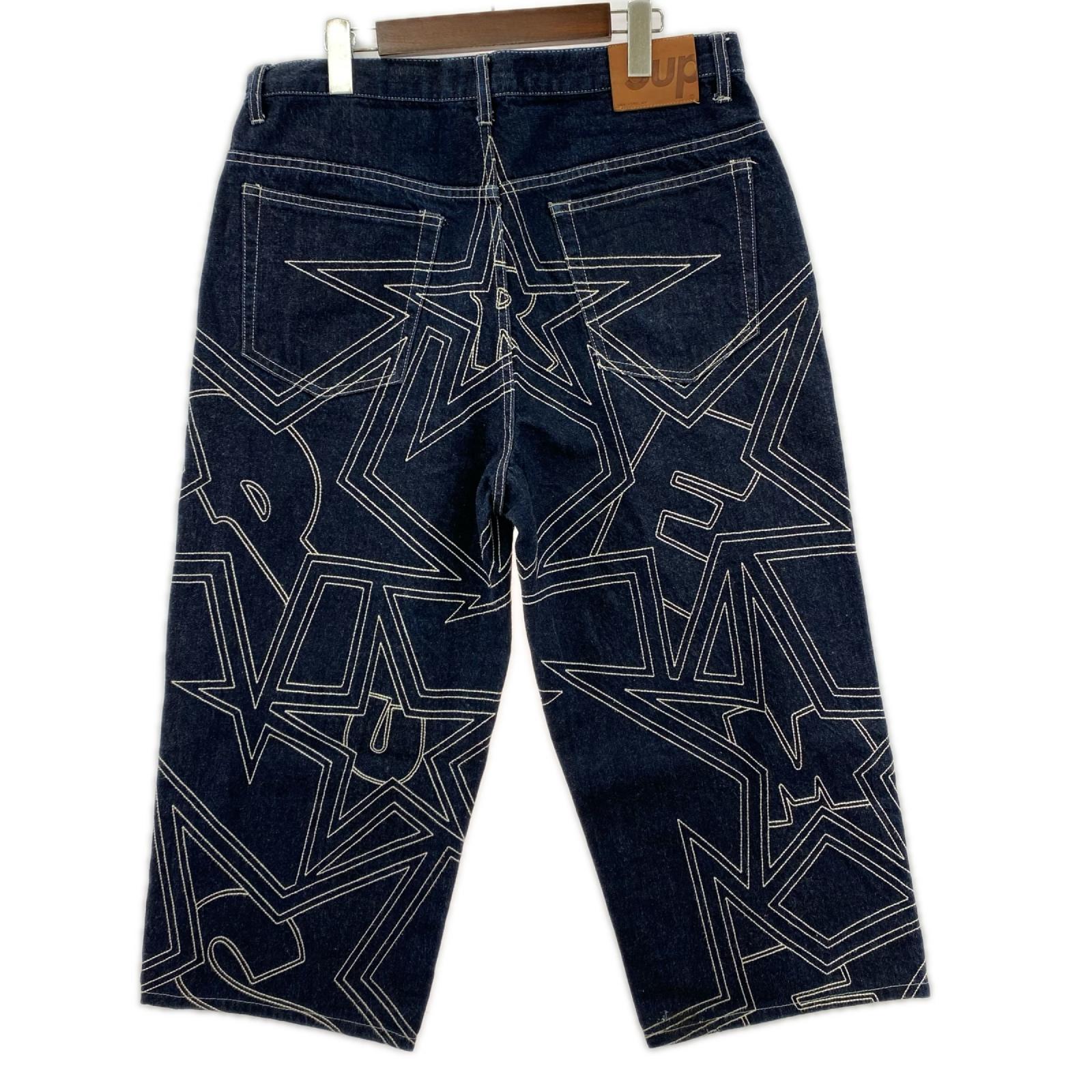 デニムパンツ 25SS Stars Topstitch Baggy Jean(32)インディゴ 32 ネイビー