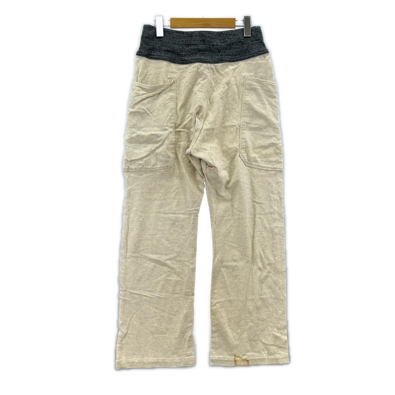 パンツ KAPITAL サイドポケットスウェットパンツ size3 ベージュ ベージュ