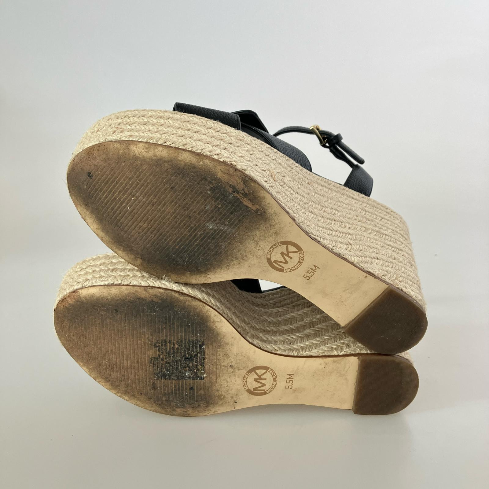 その他靴 WEDGE SANDAL Sandal 5.5M ブラック