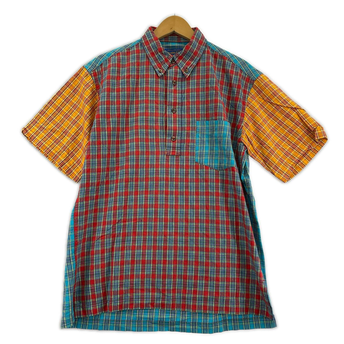 半袖シャツ 90s PENDLETON クレイジーパターン S S マルチカラー