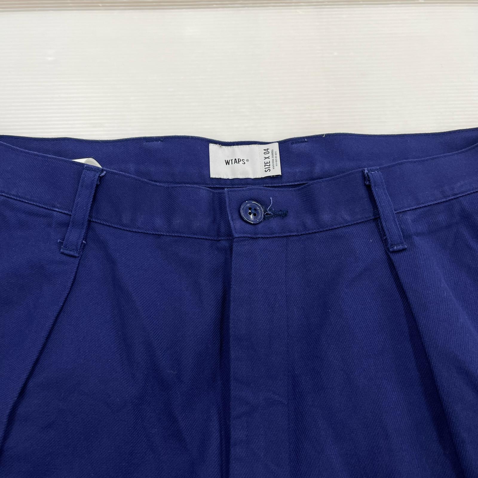 ショートパンツ 25SS タックショーツ 青