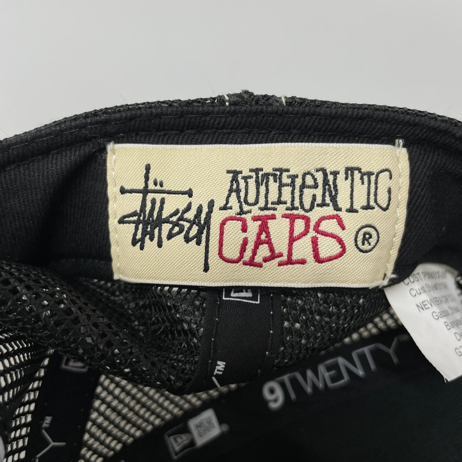 キャップ ×NEW ERA AUTHENTIC CAPS メッシュ 黒 ブラック