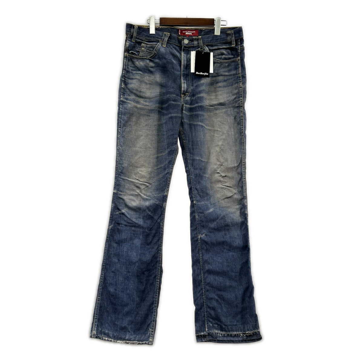 パンツ ×Levi's×BerBerJin 607E 転写 ブーツカット L L ネイビー