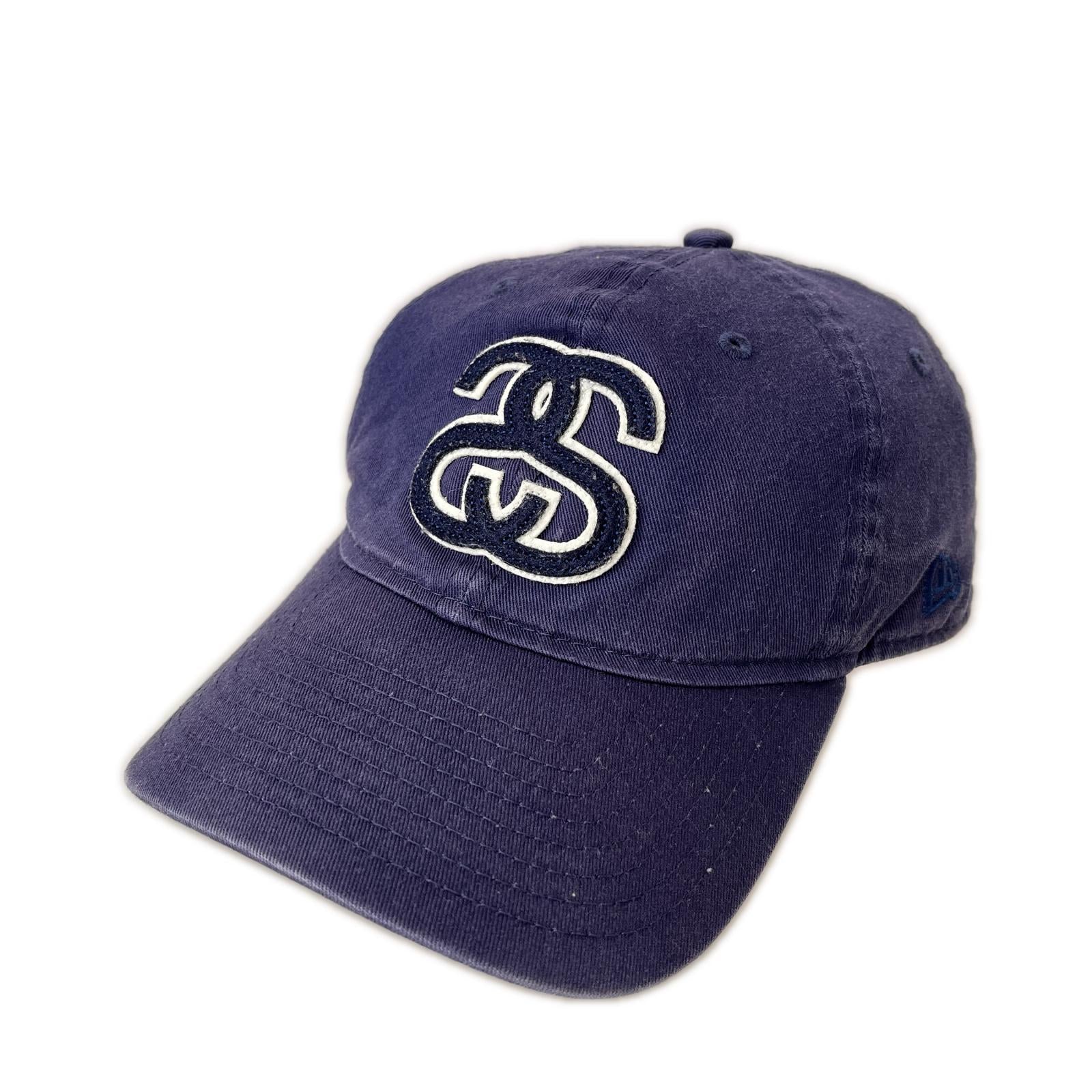 キャップ × STUSSY ネイビー ネイビー