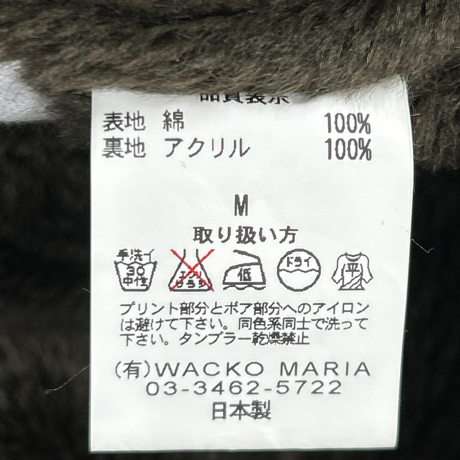 ジャケット GUILTY PARTIES × WACKO MARIA 裏ボア 黒 M M ブラック