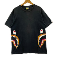 半袖Tシャツ FLAME SIDE SHARK TEE(L)ブラック L ブラック