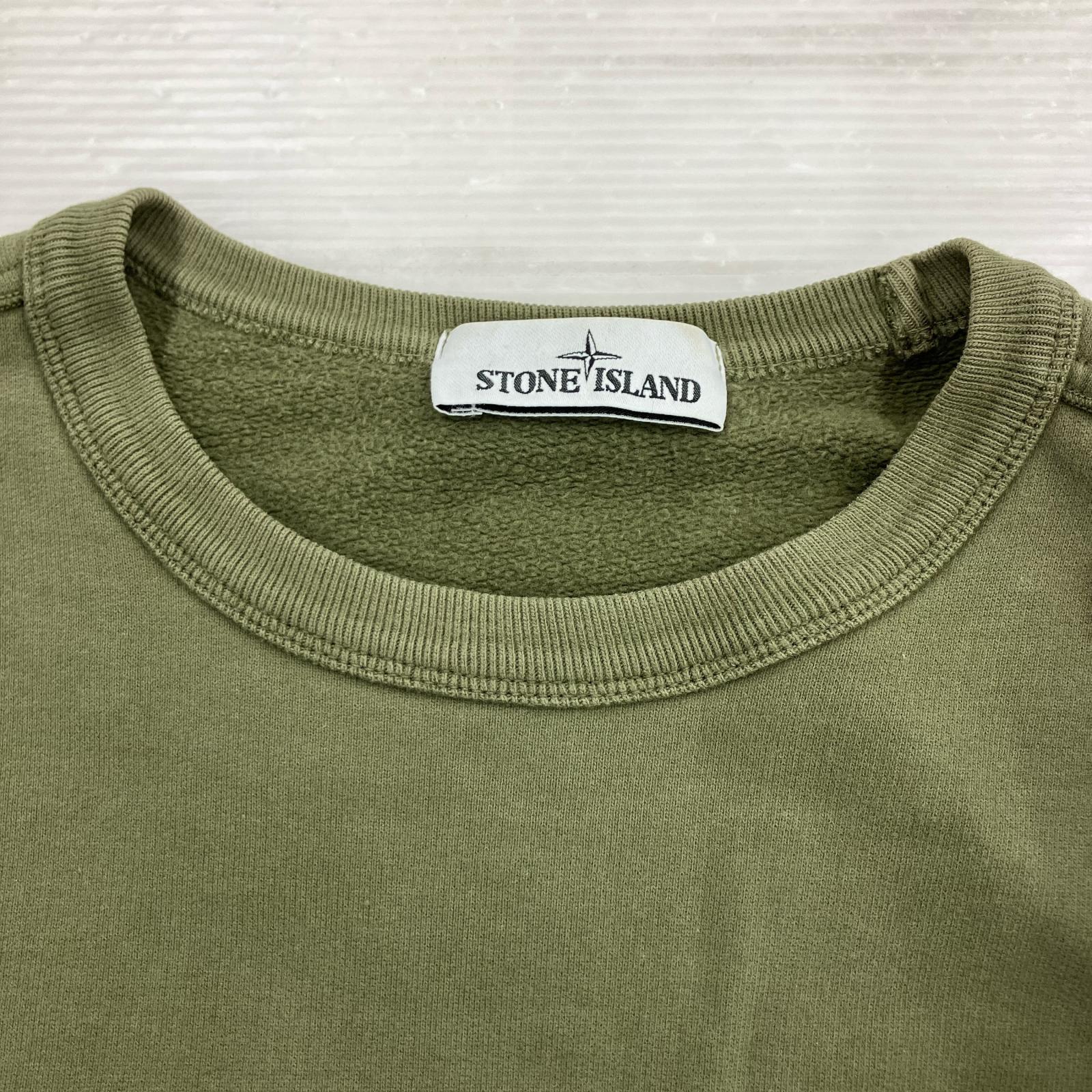 スウェット コットンクルーネック L/S スウェット(M)カーキ M カーキ