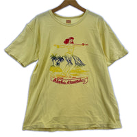 半袖Tシャツ hula dancer L イエロー