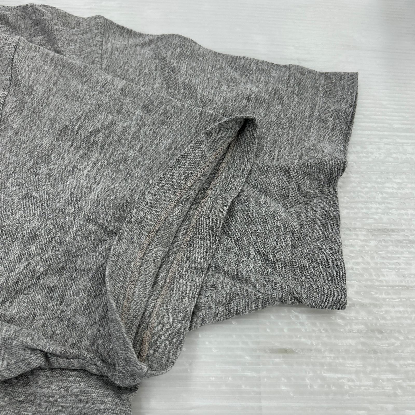 半袖Tシャツ カレッジロゴ L グレー