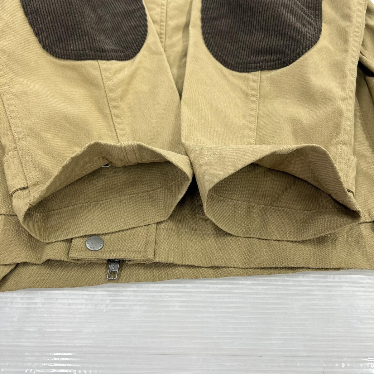 ジャケット garage green works エルボーパッチ カバーオール M M ブラウン
