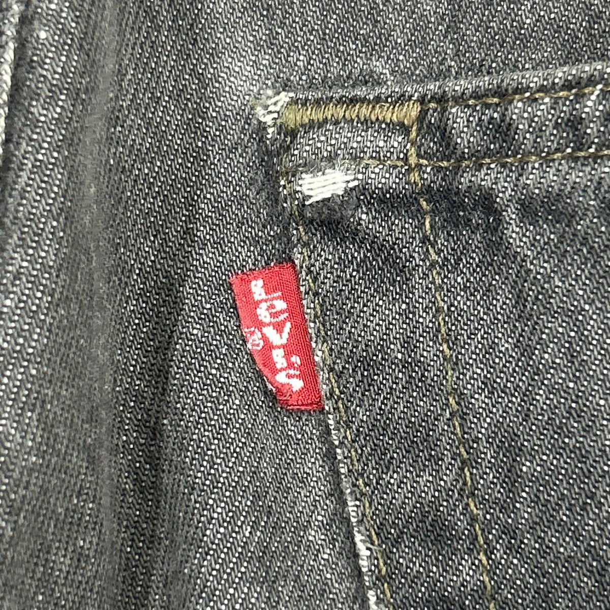 デニムパンツ 90s 501 先染め usa製 ブラック (W33) 33 ブラック