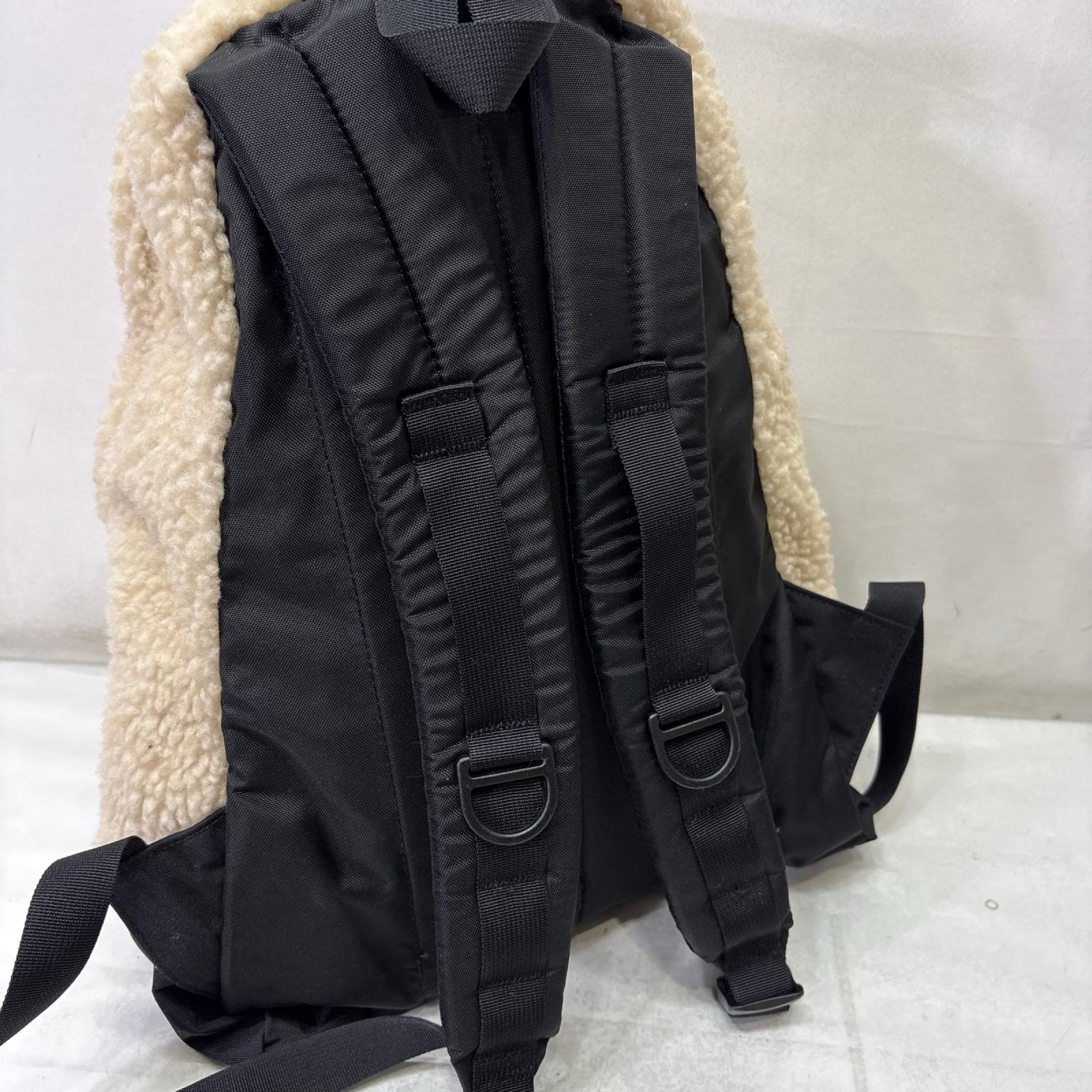 リュック・デイパック BEAMS BOY別注ボアリュック ベージュ