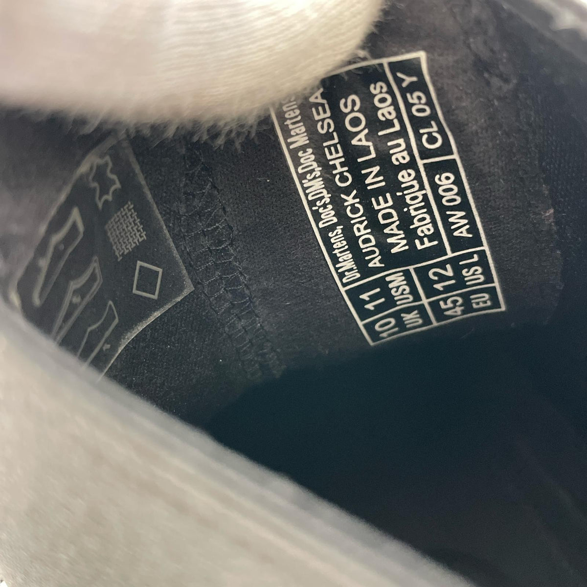 ブーツ Dr.Martens AUDRICK CHELSEA サイドゴアブーツ 黒 ブラック
