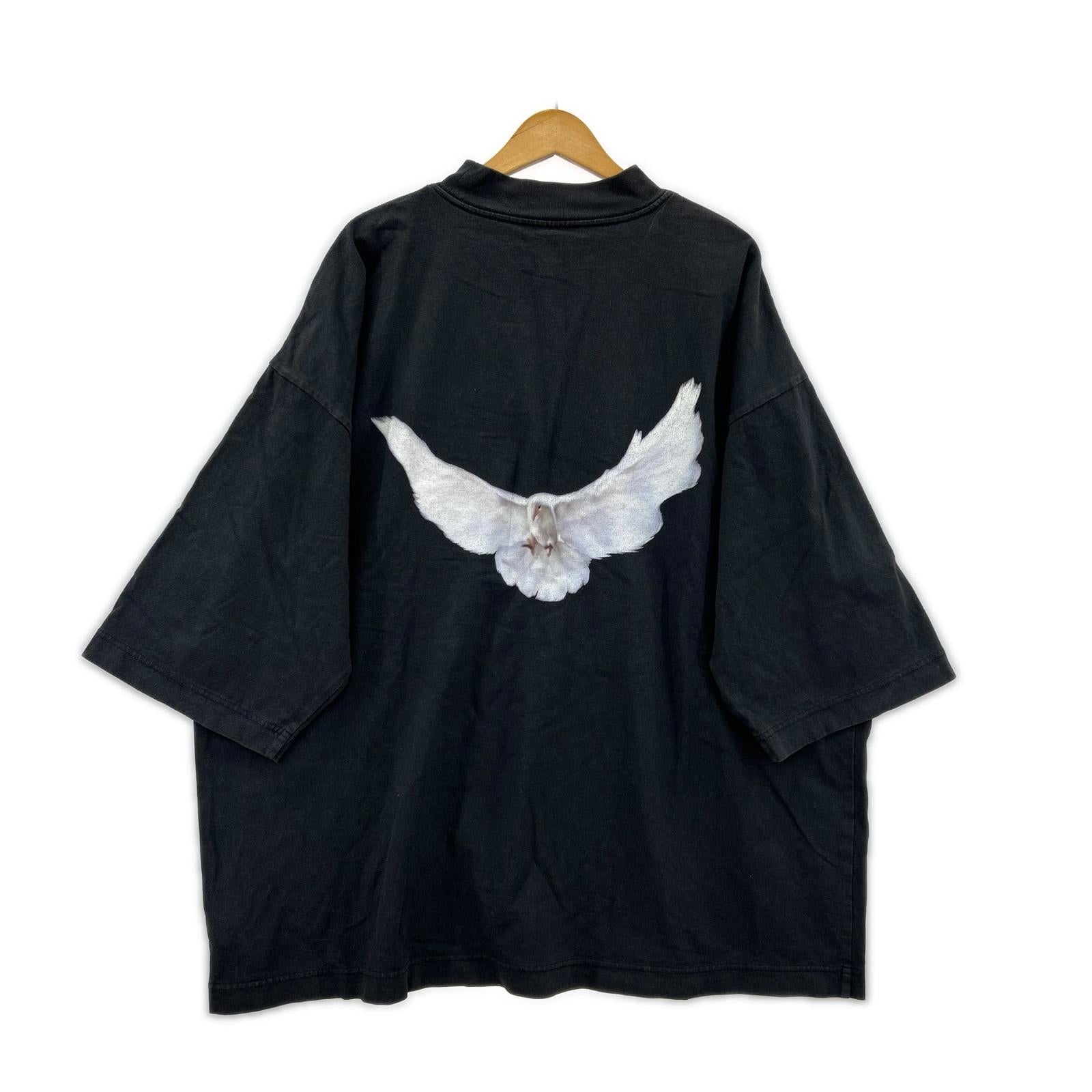 半袖Tシャツ YEEZY GAP Dove No Seam Tee S ブラック