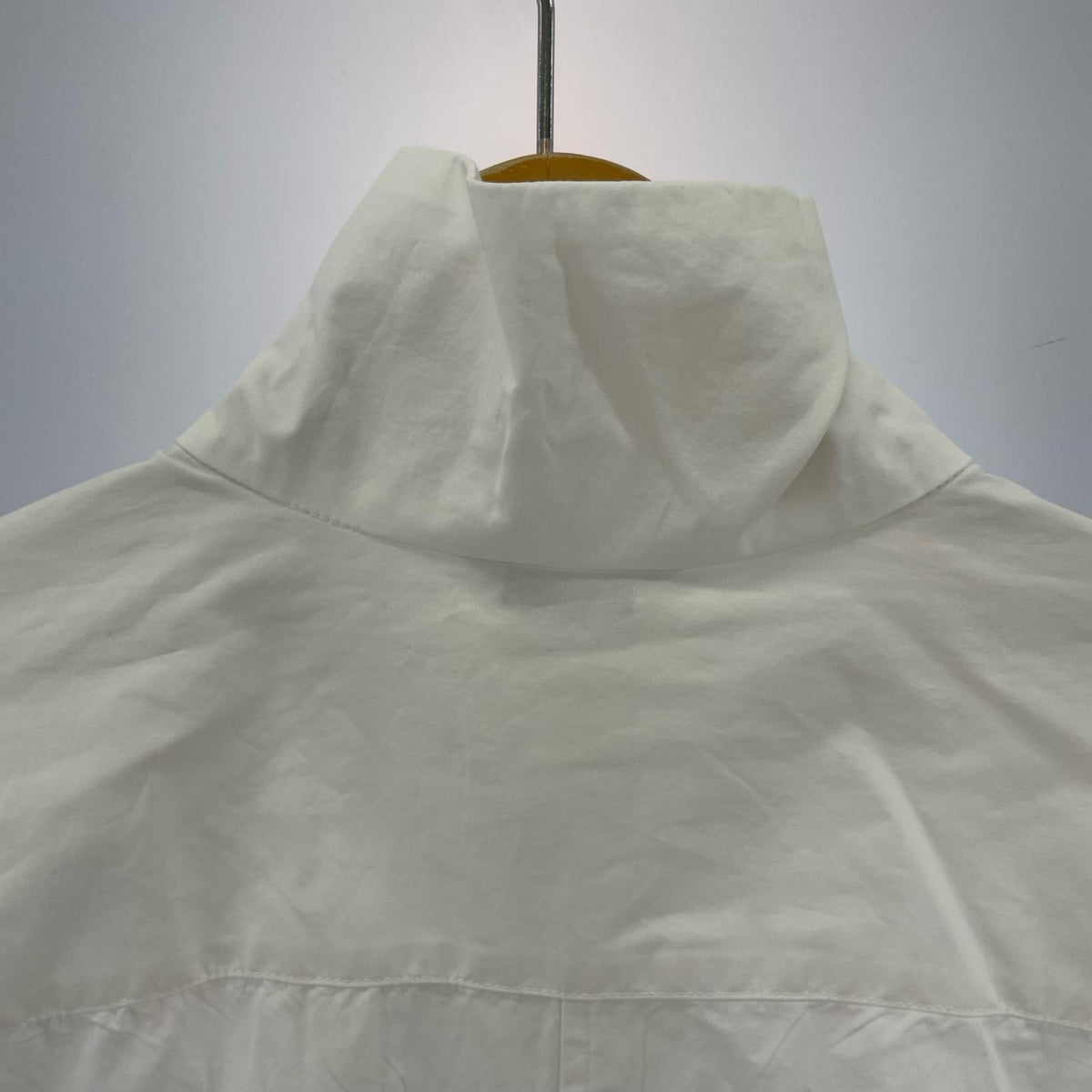 長袖シャツ HALF ZIP STAND COLLAR SHIRT 白 1 ホワイト