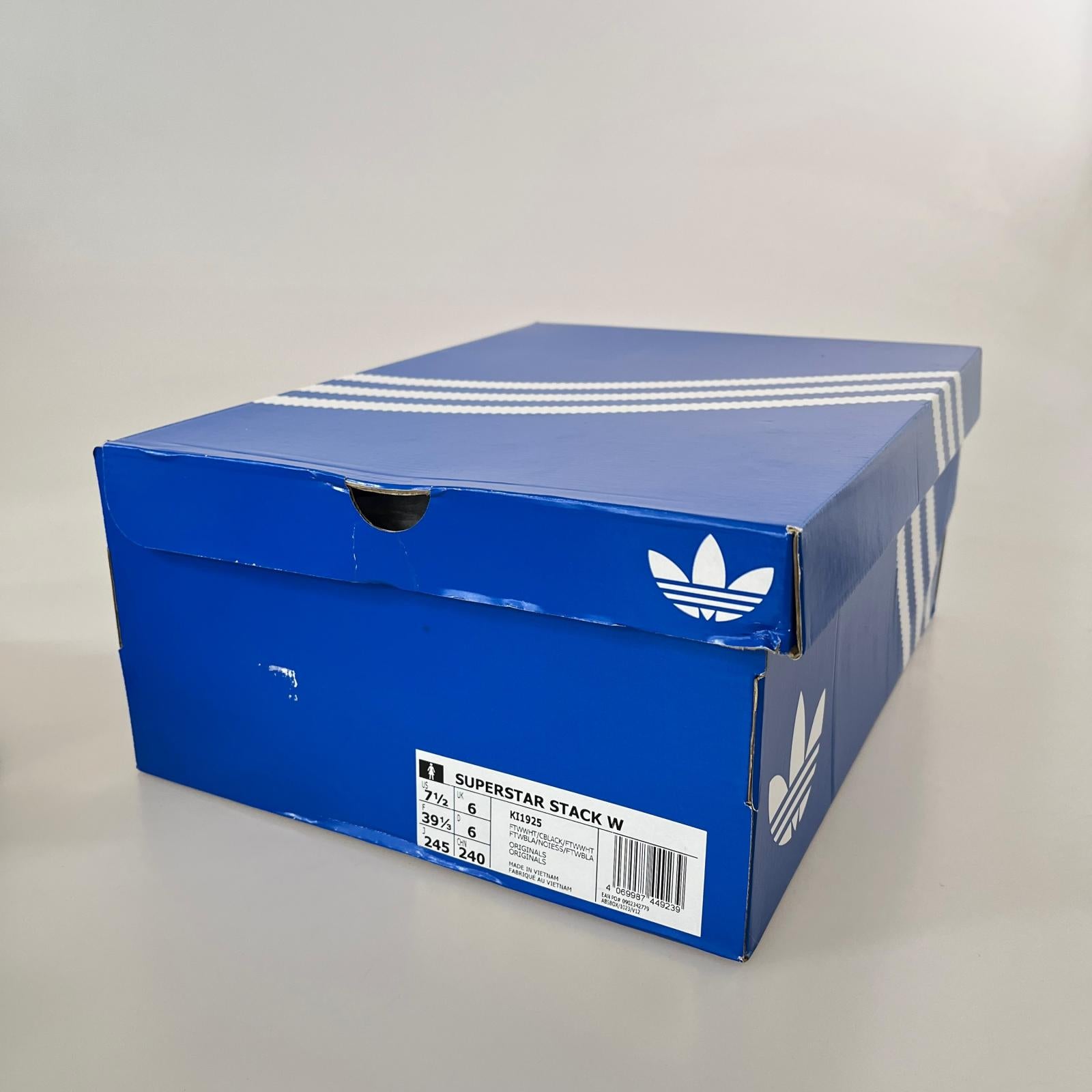 スニーカー SUPERSTAR STACK 24.5cm (US6 1/2 UK6 EU39) ホワイト