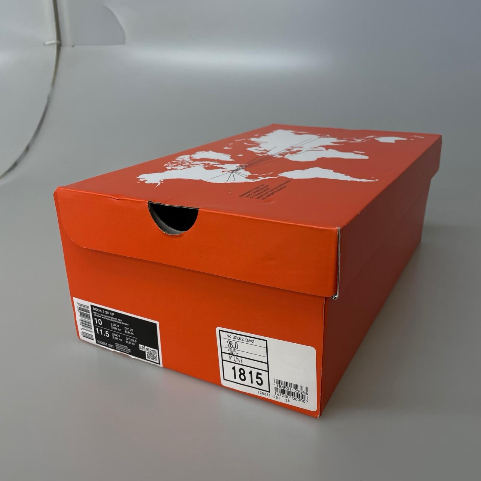 スニーカー BOOK 2 SPIRIDON 28.0cm US10 28cm (US10 UK9 1/2 EU46) グレー