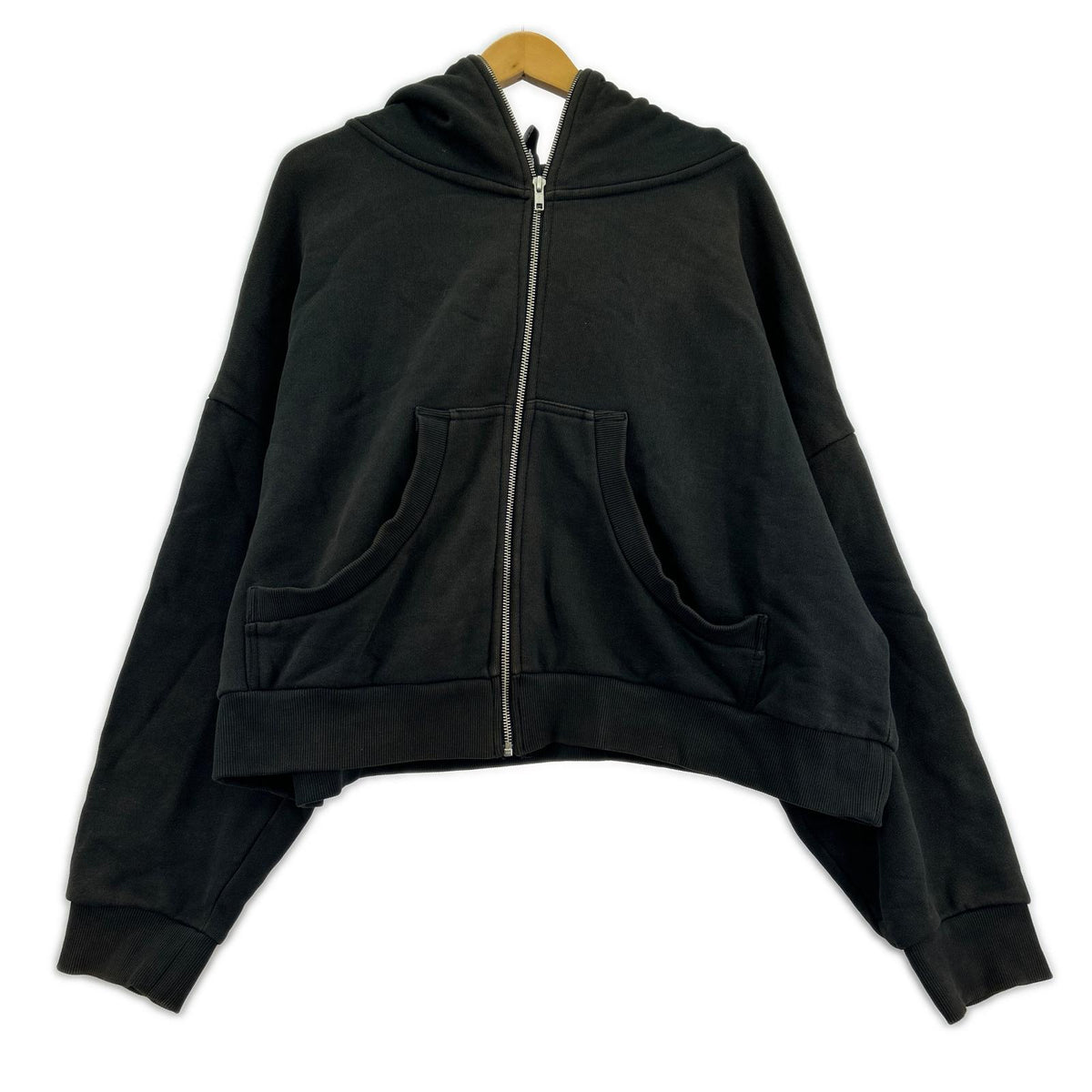 パーカー entire studios eternal zip hoodie S 黒 S ブラック