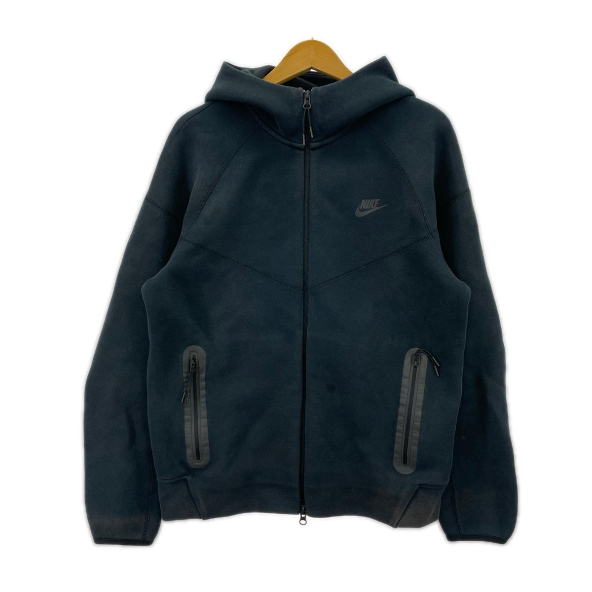 パーカー TECH Fleece Windrunner 黒 L L ネイビー