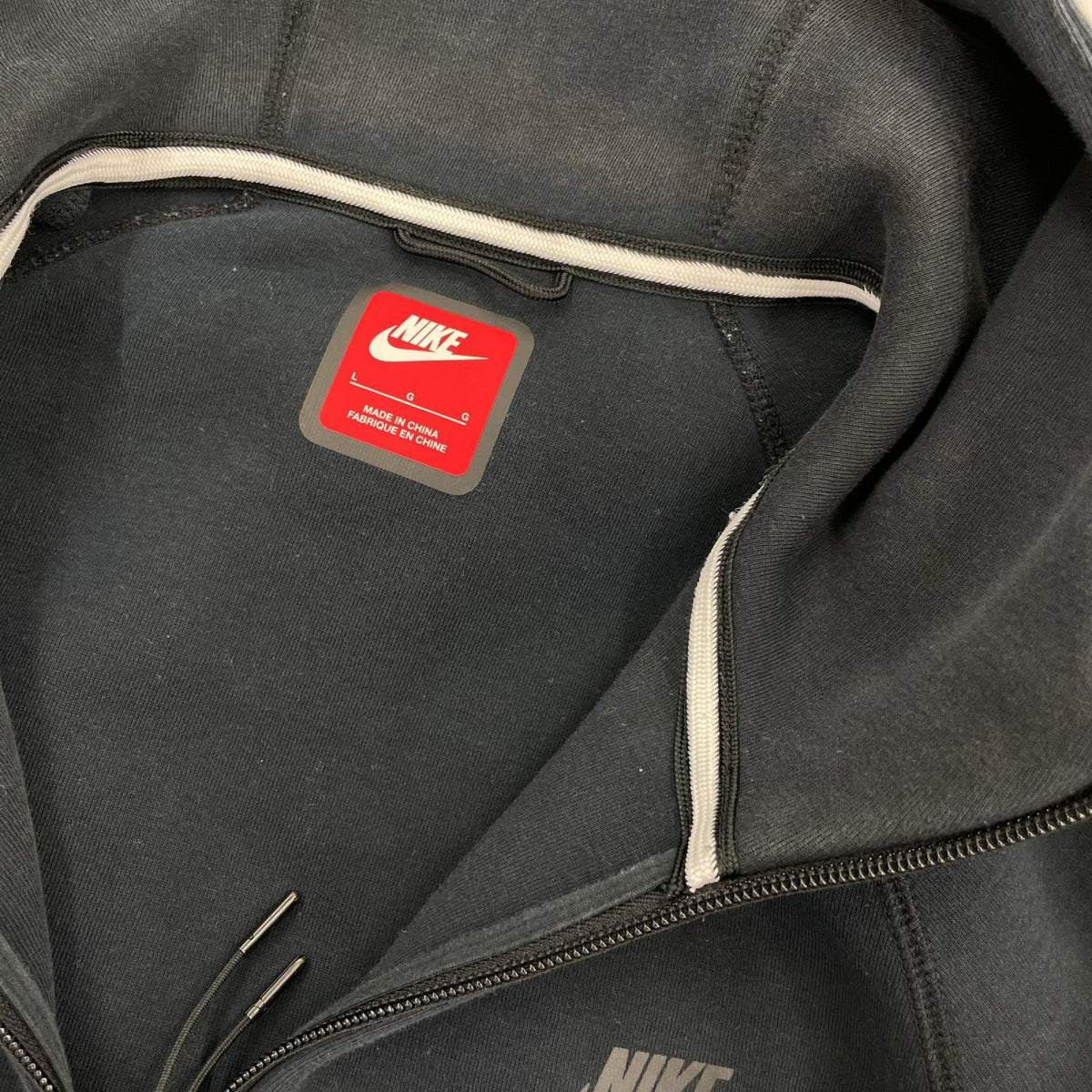 パーカー TECH Fleece Windrunner 黒 L L ネイビー