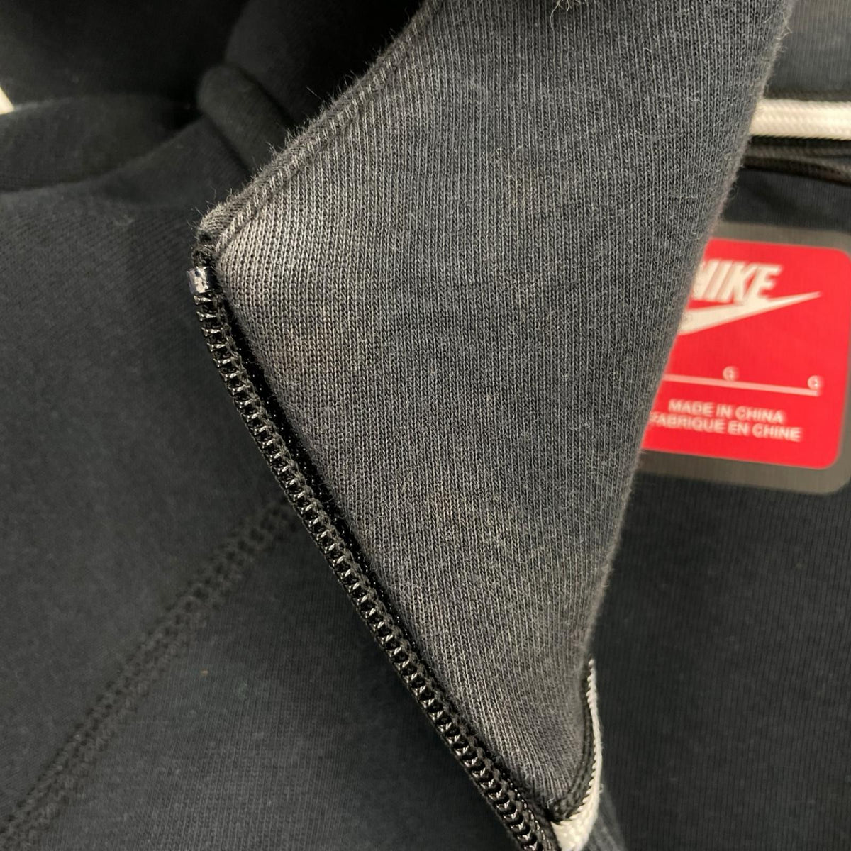 パーカー TECH Fleece Windrunner 黒 L L ネイビー