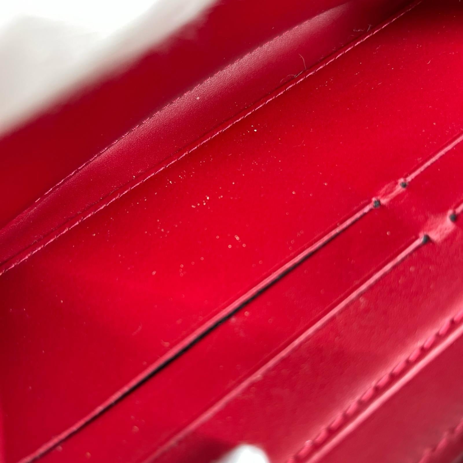 LV/ジッピーウォレット/モノグラム・ヴェルニ M91597