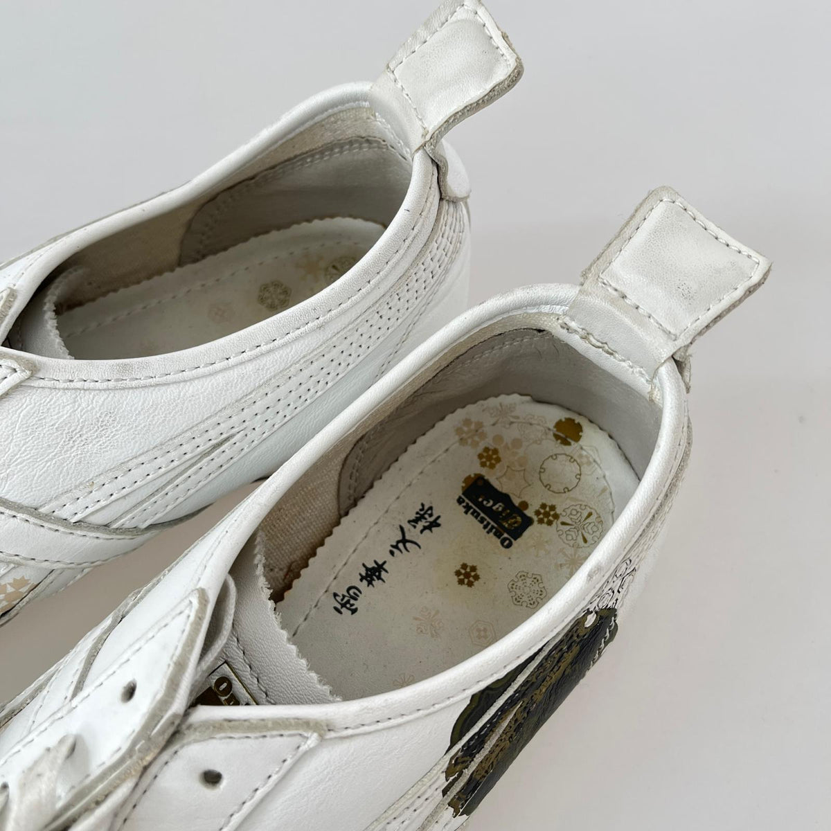スニーカー 雪華文様 25.5cm (US7 1/2 UK7 EU41) ホワイト