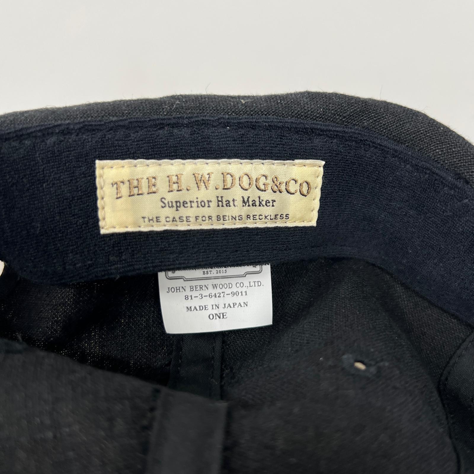 キャップ LINEN CANVAS ROLL CAP D-01166 ブラック