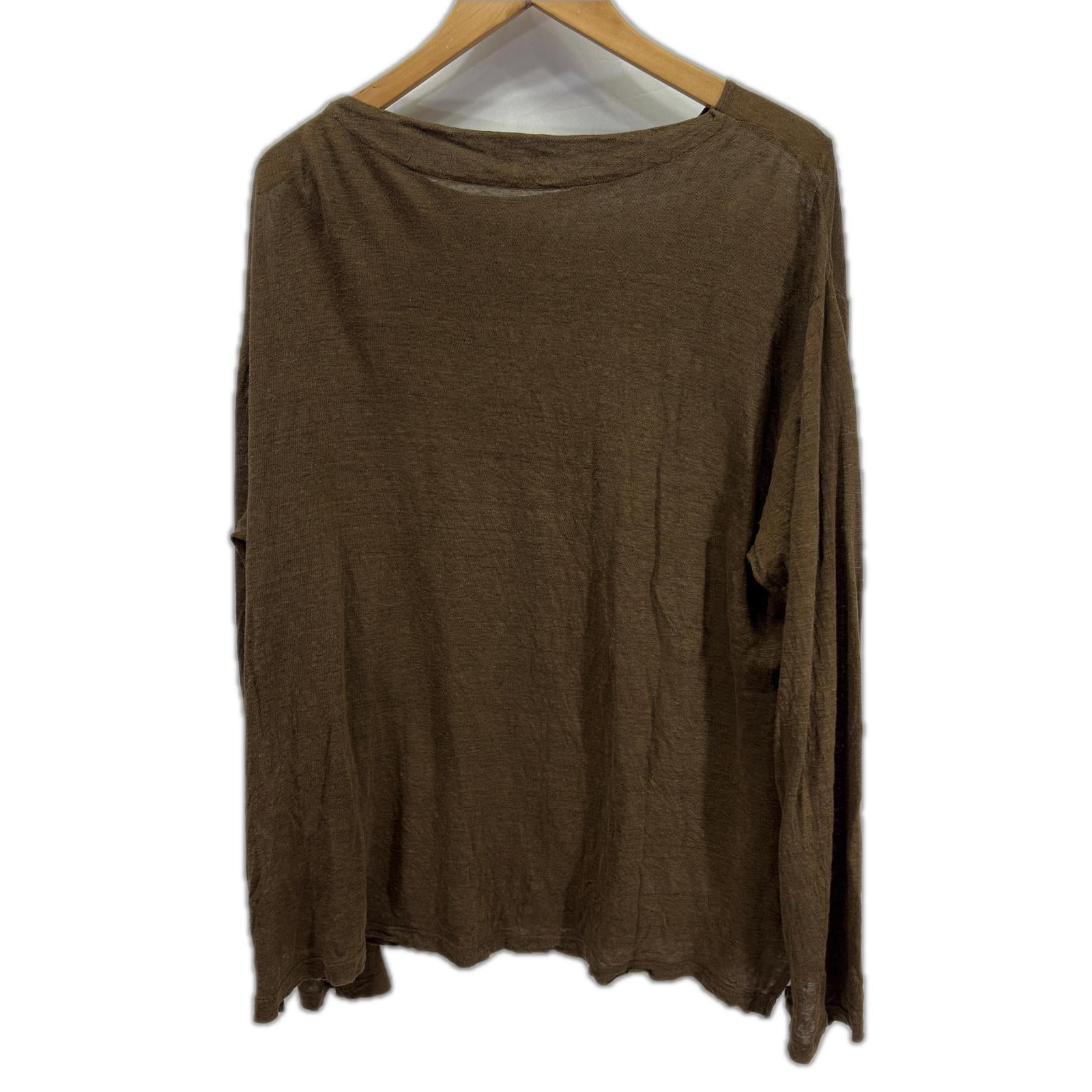 長袖Tシャツ 26SS L/S BOAT TEE LINEN天竺