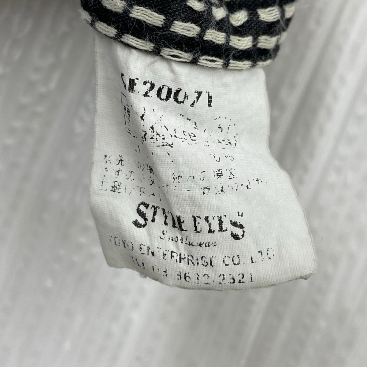 長袖シャツ Style Eyes & Co. ドット総柄 (L) L