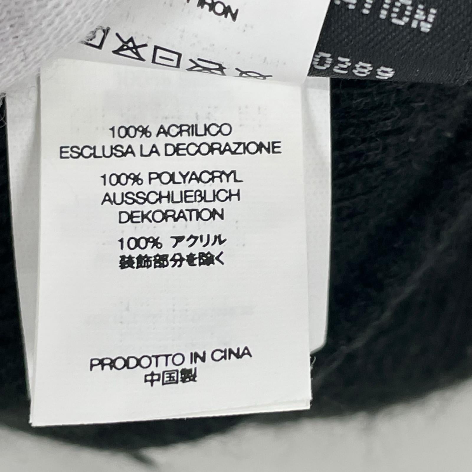 ニットキャップ ×new era fw23 ブラック