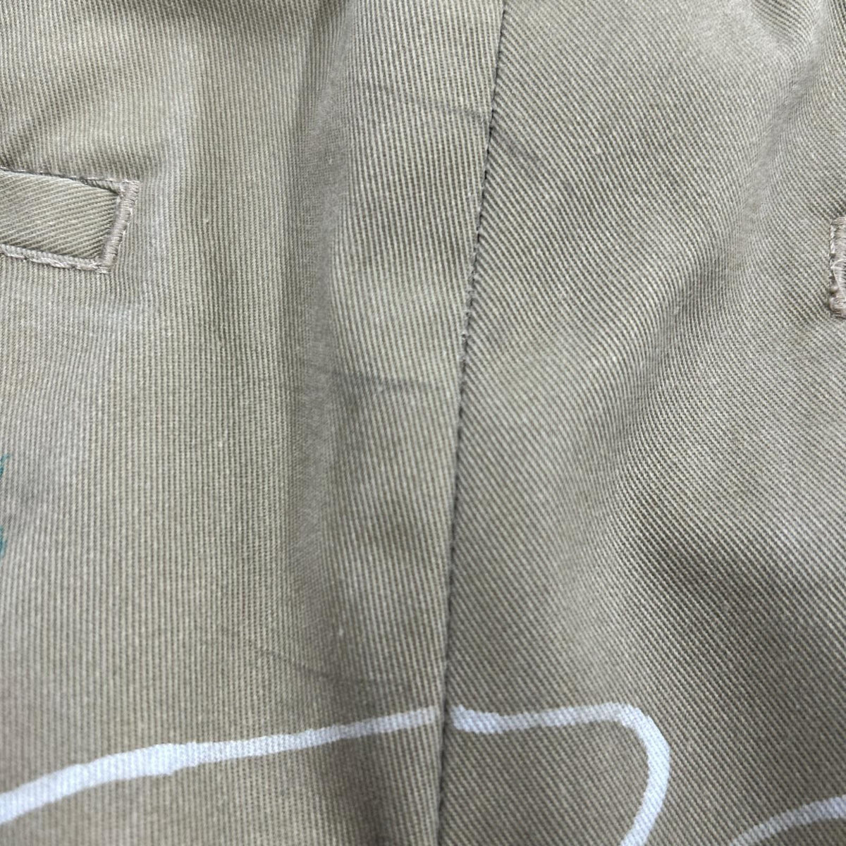 パンツ T-03PT ペイント加工 ベージュ (32) 32