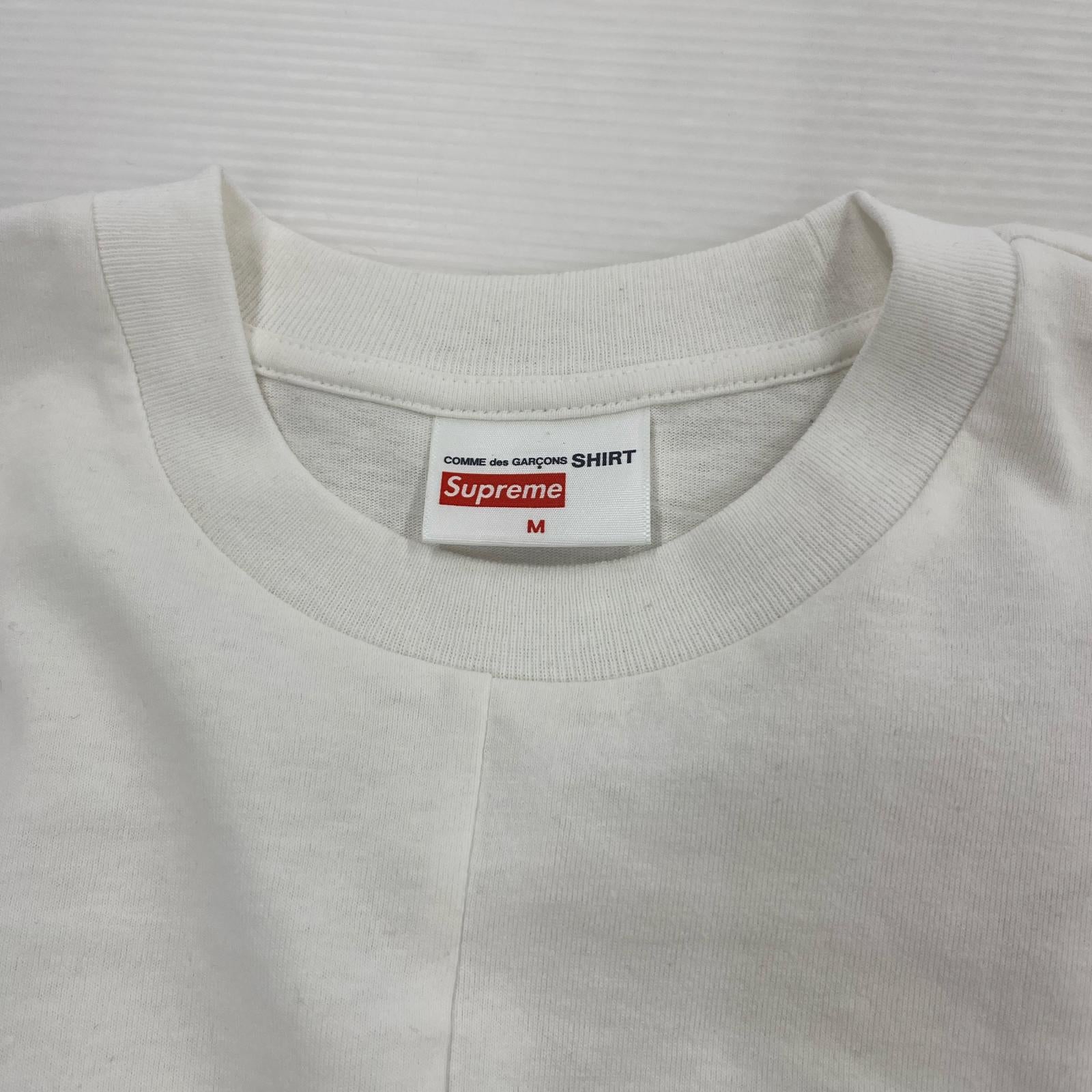 半袖Tシャツ ×COMME des GARCONS SHIRT Box Logo Tee M M ホワイト