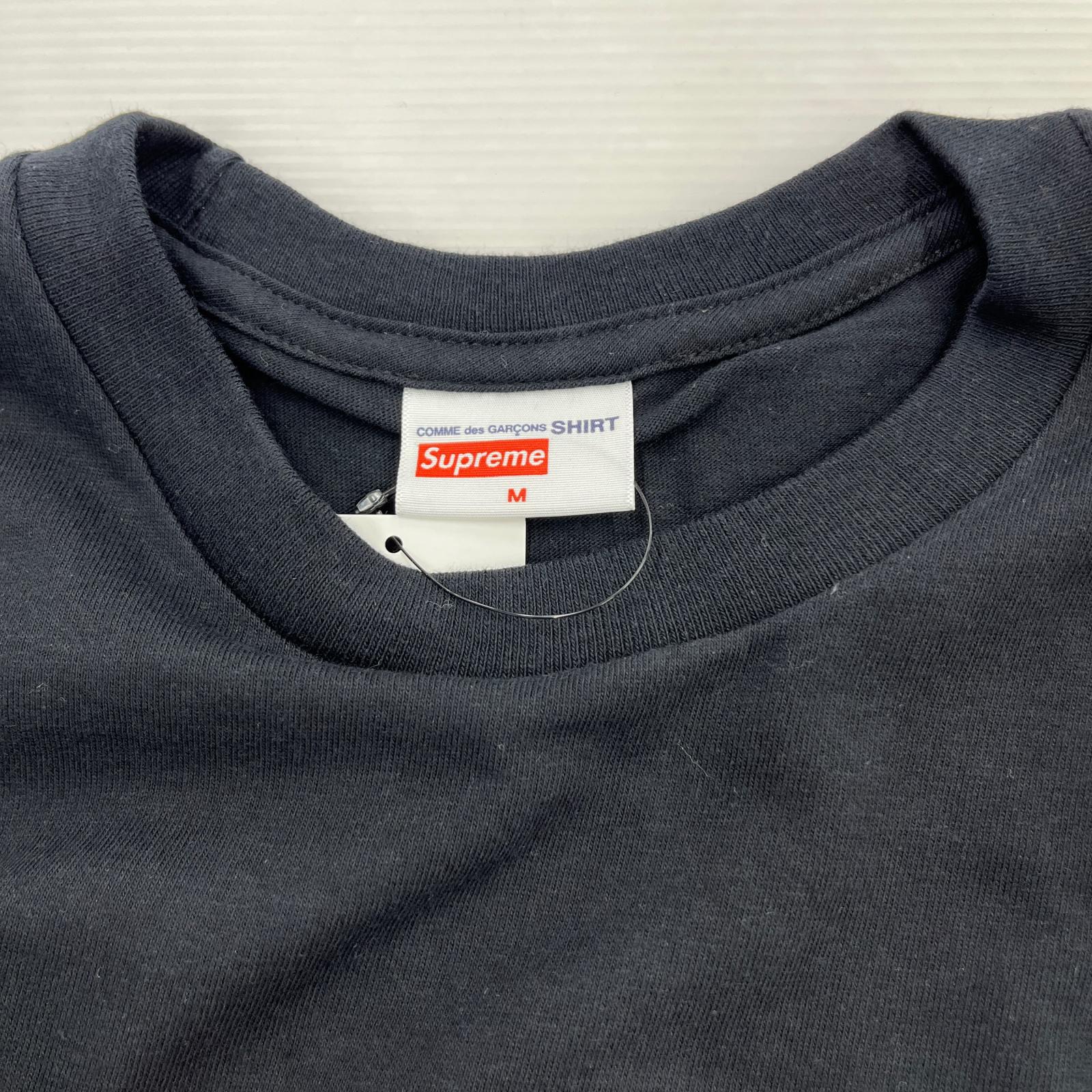 半袖Tシャツ COMME des GARCONS SHIRT BOX LOGO TEE M M ブラック