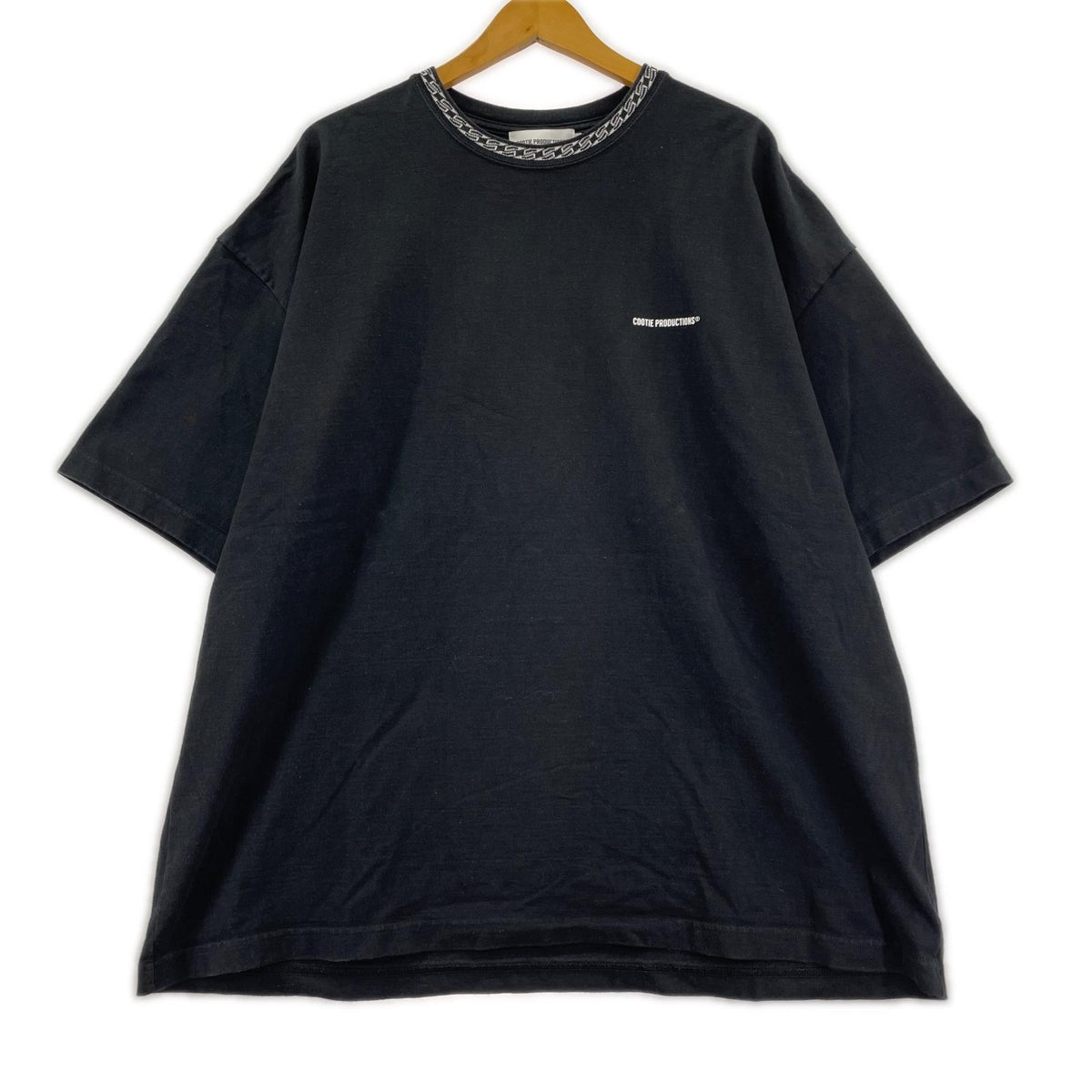 半袖Tシャツ 25SS Jacquard Neck S/S Tee ブラック M ブラック