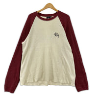 長袖Tシャツ 25SS THERMAL 2 TONE 赤白 (L) L