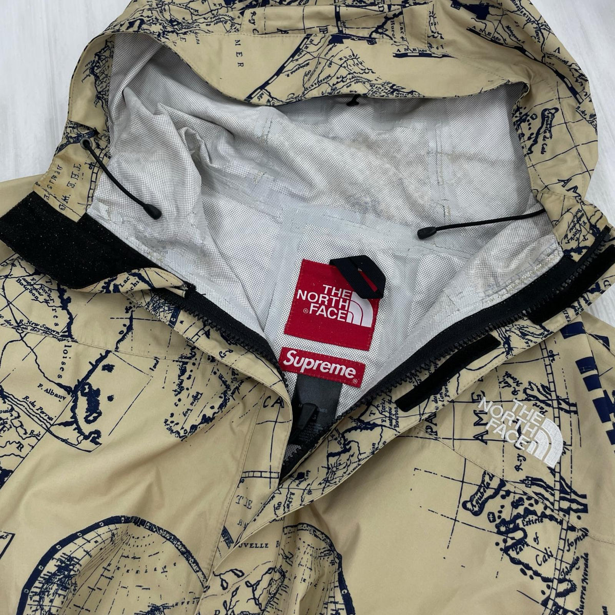 マウンテンパーカー ×THE NORTH FACE 12ss Venture Jacket 地図柄 (L) L マルチカラー