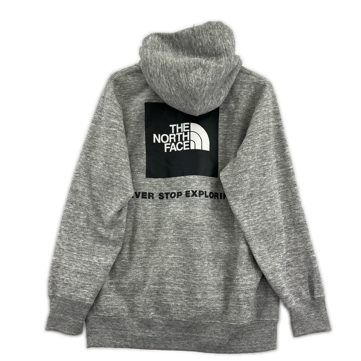 パーカー バックスクエアロゴ パーカー 霜降り グレー M M グレー