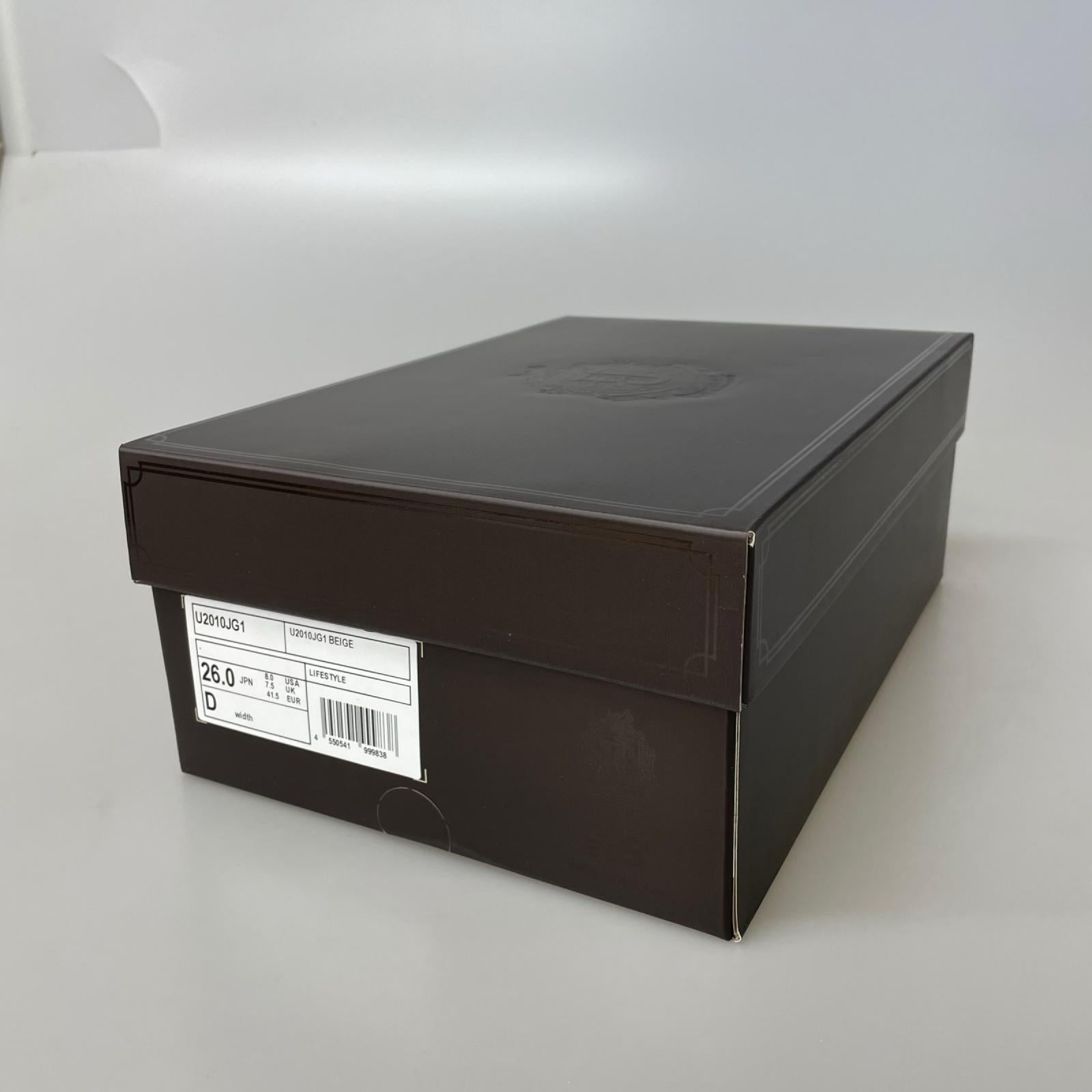 スニーカー NEW BALANCE×JOE FRESHGOODS U2010JG1 26cm 26cm (US8 UK7 1/2 EU42) ベージュ
