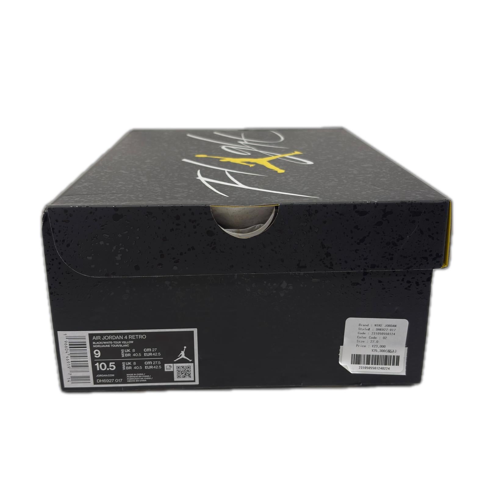 スニーカー Air Jordan 4 Retro Thunder 27cm (US9 UK8 1/2 EU44)