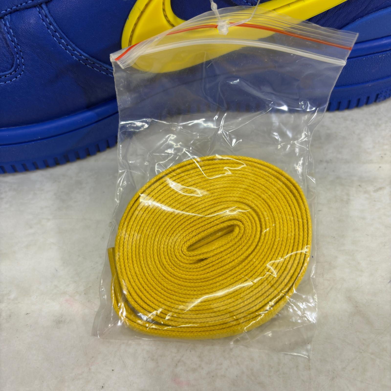 スニーカー Air Force 1 Low Game Royal/Vivid Sulfur 27cm (US9 UK8 1/2 EU44)
