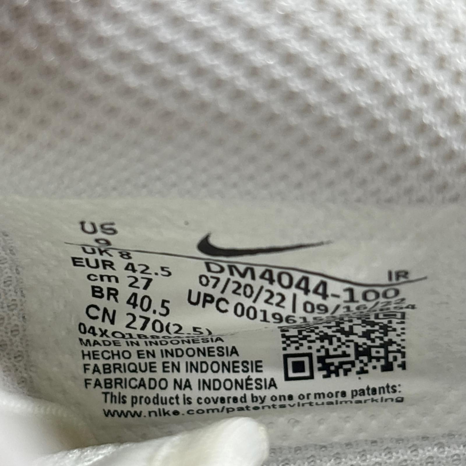 スニーカー Cortez White and Black 27cm (US9 UK8 1/2 EU44)