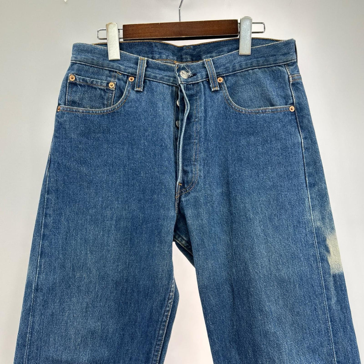 デニムパンツ 90s USA製 501 (32) 32 ブルー