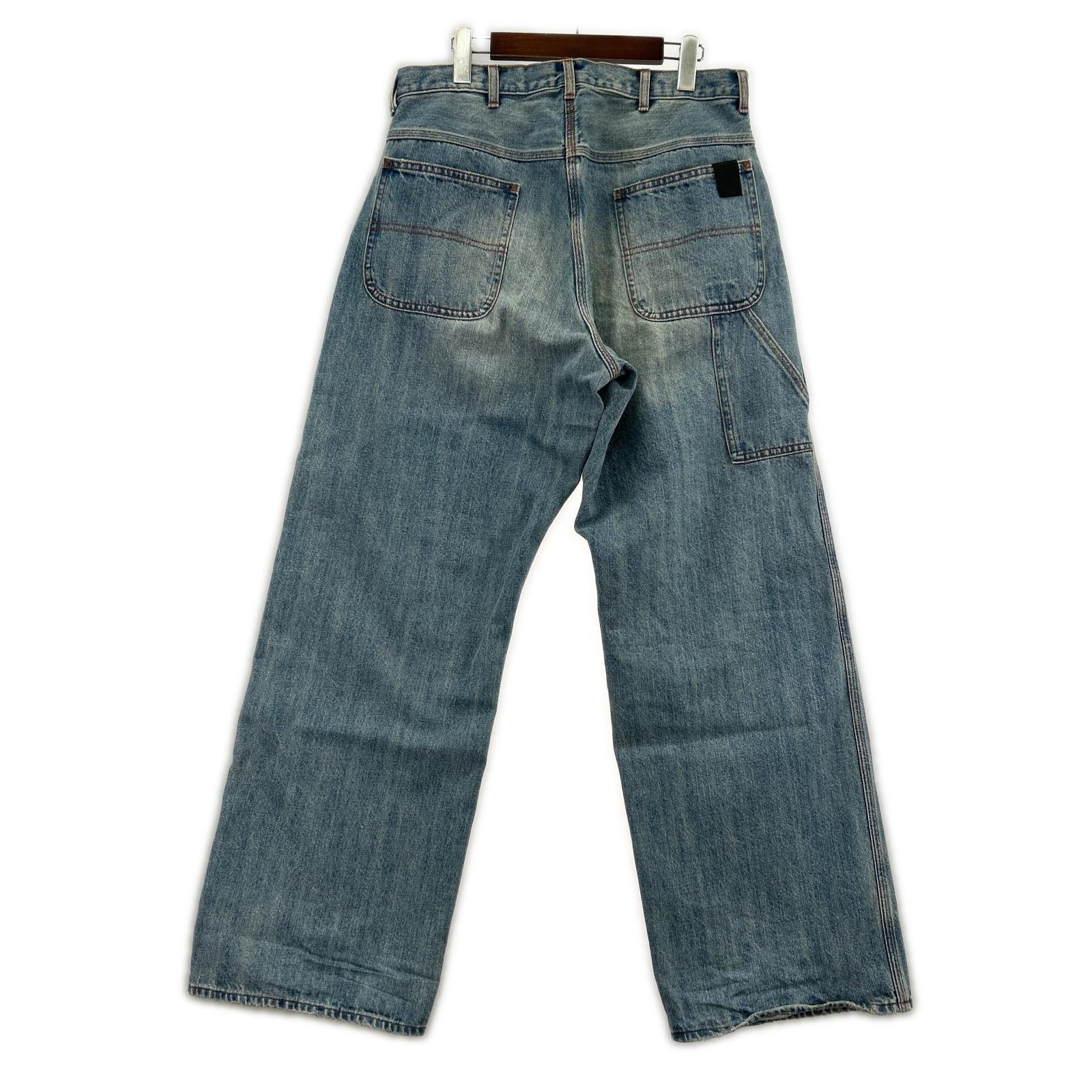 デニムパンツ 26ss COMPILE × BIG MAC ペインターデニム 40 ブルー